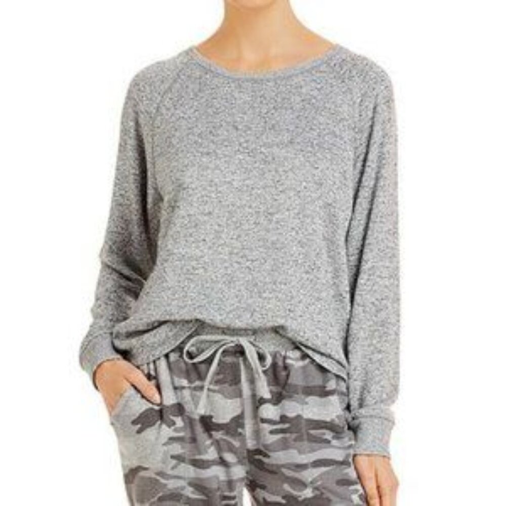 Splendid Hacci Loungewear Pullover Sweatshirt In … - image 1